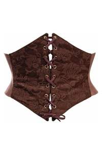Corset en cuir véritable de qualité supérieure parfait pour l'entraînement à la taille et le style végétalien Edgy Chic et élégance intemporelle sans cruauté - Product Image 6
