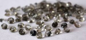 แร่ควอตซ์เจียระไนแบบรูไทล์สีดำธรรมชาติสีดำขนาด7มม. - Product Image 6