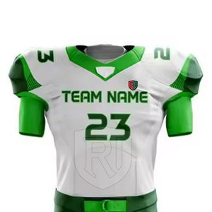 ชุดเครื่องแบบอเมริกันฟุตบอลชุดเสื้อแขนสั้นและระบายอากาศผลิตตามสั่ง - Product Image 5