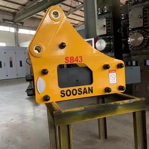 Martillo hidráulico de tipo lateral Sb 43 para excavadoras Retroexcavadoras de 6-9 toneladas con motor central y componentes de motor - Product Image 3