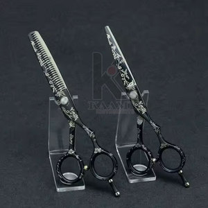 Mejor Material Tijeras de peluquero para zurdos Venta caliente Acero inoxidable Hecho en Pakistán - Product Image 5