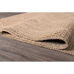 Alfombra de área Netline Home Depot Brown Kilim Flatweave Doku DH002, tejido plano, fibras sintéticas duraderas para dormitorio, estudio, habitación infantil - Product Image 2