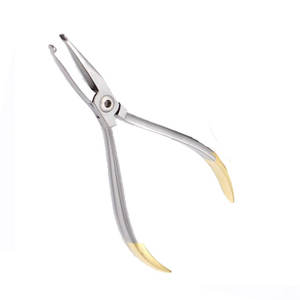 Dental, set, quirúrgico, instrumentos Fórceps de ortodoncia dental Cabeza recta, fórceps de sujeción de alambre de arco Curvo - Product Image 1