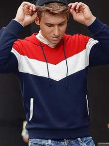 Sudadera con capucha para hombre, sudadera polar con cremallera y Capucha ajustable y bolsillo canguro - Product Image 6