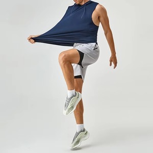 Vêtements d'entraînement pour hommes Débardeur entièrement personnalisable pour hommes Vêtements de sport respirants à séchage rapide Débardeur pour hommes respirant - Product Image 4
