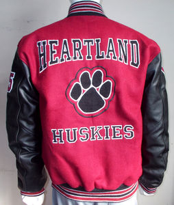 Veste universitaire pour homme de conception OEM, meilleure qualité, nouveau style streetwear, veste en lettres de couleur unie pour homme, taille adulte - Product Image 6