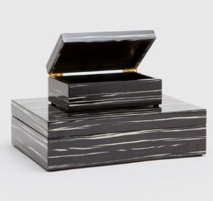 กล่องเครื่องประดับสำหรับผู้หญิงทำจากไม้และฝังกระดูกทำจากไม้เรซิ่น - Product Image 3