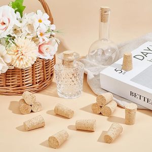 Tapón de botella de vino de madera de corcho cónico natural Tapa de repuesto de madera blanda para bebidas y botellas de cerveza - Product Image 6