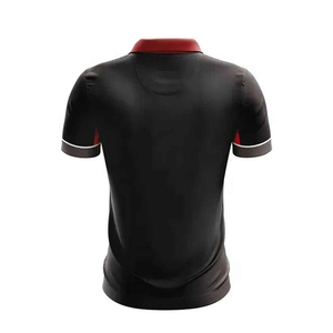 Conjunto completo de ropa deportiva para hombre más vendido Polo personalizable Estampado sólido Manga larga Nombre del equipo Logo Incluye pantalones de Jersey - Product Image 2