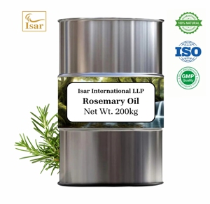 Aceite esencial de Romero cultivado salvaje natural 100% para el crecimiento del cabello y el embalaje a granel de piel clara con función de suavizado - Product Image 1