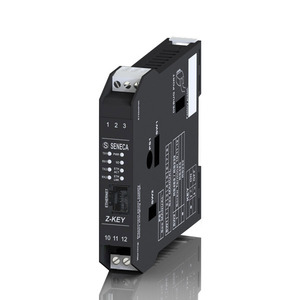 Servidor de Dispositivos en Serie Z-KEY, 2 Puertos Ethernet a RS232 RS485, Gateway Modbus para Redes Industriales, Montaje en Riel DIN, 19-28V - Product Image 1