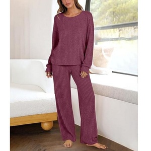 Nuevos diseños de camisetas de mujer de manga larga, Top deportivo, cuello redondo regular con mangas largas, Exportación del proveedor BD - Product Image 4