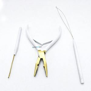 Juego de Herramientas Profesionales para Extensiones de Cabello, Alicates, Ganchos y Anillas para una Fácil Aplicación y Remoción de Cabello - Product Image 4