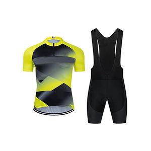 Conjunto de Uniforme de Ciclismo para Hombre de Excelente Calidad con Diseño Personalizado por Sublimación, Jersey de Ciclismo y Culote con Tirantes - Product Image 1