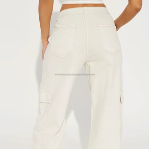 Classic Blue Denim Flare Jeans Women High Waisted Slim Fit <b>Bell</b> Bottoms women denim jeans pants - Product Image 5