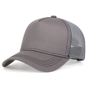 Alta calidad, venta al por mayor, diseño personalizado clásico, su propio logotipo bordado en 3D, 5 paneles de malla, sombreros de camionero, sombreros para hombres - Product Image 4