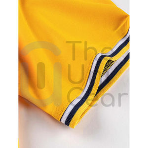 Camiseta Deportiva de Manga Corta para Hombre, de Alta Calidad, Informal, Transpirable, de Spandex/Poliéster, para Gimnasio, Trabajo, Fitness, Color Sólido - Product Image 4