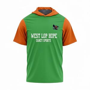 เสื้อฮู้ดบาสเก็ตบอลพิมพ์ลาย ดันซี่ สปอร์ต ระบายอากาศได้ดี ผลิตจากโพลีเอสเตอร์ 100% ไซส์พลัส สั่งทำได้ - Product Image 3