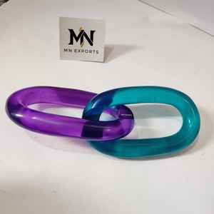 CraftSpire Resin Chain Decor DesignaLink Resin Wall Chain - Product Image 4