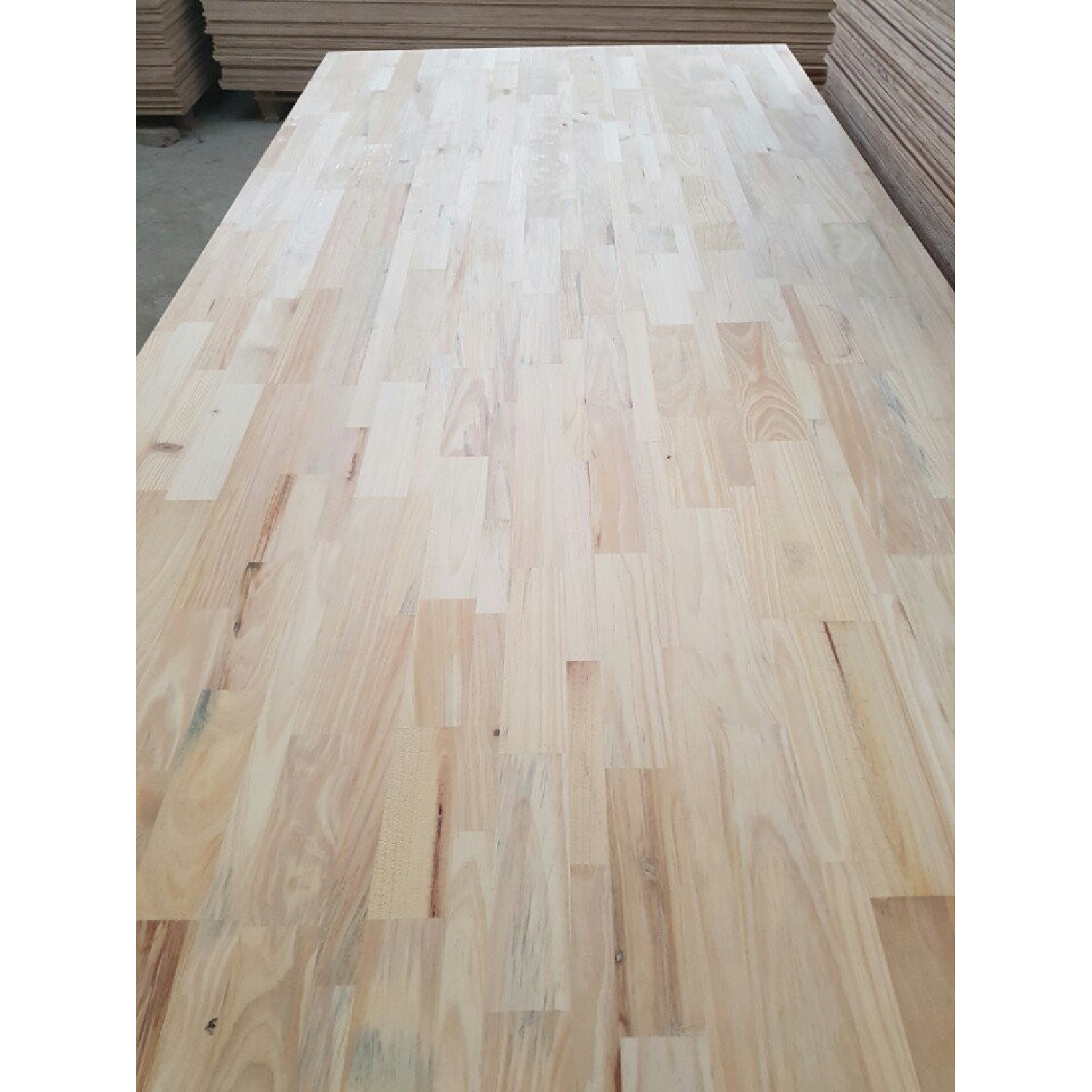 Papan furnitur sendi jari kualitas tinggi panel sambungan jari pinus papan jari kayu