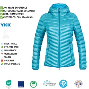 <span class=keywords><strong>Chaqueta</strong></span> de Plumón Ligera de Invierno <span class=keywords><strong>para</strong></span> <span class=keywords><strong>Mujer</strong></span>, Impermeable, Transpirable <span class=keywords><strong>y</strong></span> Ecológica, con Capucha - Product Image 1