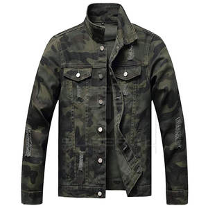 Chaqueta de mezclilla para hombre de diseño personalizado de alta calidad servicios OEM chaqueta de mezclilla de nuevo diseño para hombre - Product Image 1