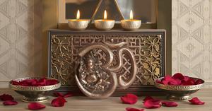 Modern Design Metal Ganesha Idol Wall Hanging Statue for Diwali Festivities <b>Mandir</b> Wall or Door Decor Gift Giving - Product Image 6