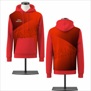 Sweat à capuche pour homme avec capuche réglable Design basique Pull à capuche pour homme avec matière polaire confortable - Product Image 4