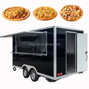 Totalmente equipado, camión de comida rápida original, remolque de carrito de comida móvil con buenas condiciones a la venta - Product Image 2