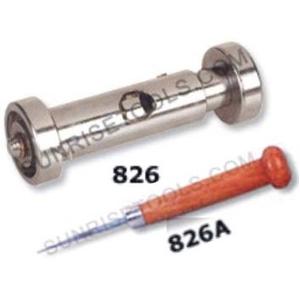 Empujador de alfileres con mango de madera, herramientas de reloj - Product Image 1