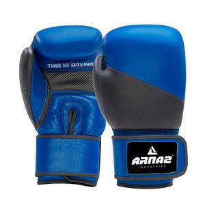 Guantes de boxeo con cierre de velcro seguro para un fácil ajuste y ajuste Guantes de boxeo de alta calidad con material transpirable - Product Image 1