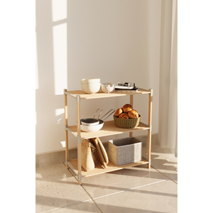 FIX-2014-3 Estante Modular de Madera de 3 Niveles con Diseño Multiusos - Product Image 3