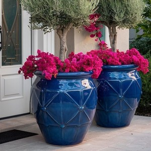 Trong nhà và ngoài trời lớn sợi thủy tinh trồng, vườn lớn Chậu trồng hoa, chậu cây cho cây nhân tạo - Product Image 2