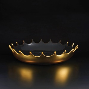 Decoración decorativa para el hogar, nuevo estilo, cuencos antiguos para servir, cuencos antiguos hechos a mano de Metal antiguo - Product Image 1