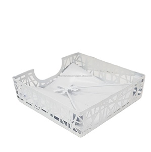 Wire Collection Porte-serviettes pour Tables Table à manger Cuisine Hôtel Restaurants Porte-serviettes plat au design unique - Product Image 4