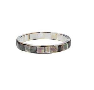 Bracelet moderne élégant en laiton en forme de nacre, vente en gros, bijoux de conception populaire, accessoires - Product Image 5