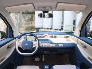 Mini SUV électrique 2023, 4 places, nouvelle énergie, voiture électrique, autonomie de 220 km, haute vitesse, bleu, conduite à gauche, couleur bleu bonbon - Product Image 4