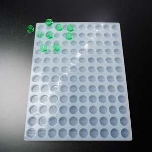 Bold maker Multidose Gummy Mold <b>Round</b> Silicone Candy <b>Tray</b> for Production Kitchens and Small Batch Candy Manufacturing - Product Image 5