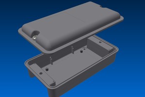 Boîtier de distribution à profil bas PS-14L2, indice de protection IP67, en ABS, modèle de base - Product Image 5