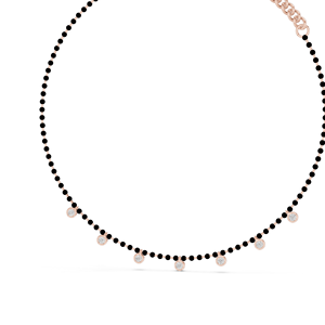 สร้อยคอเพชรทองคำ 18KT, 14KT เพชร CVD 0.77 กะรัต VVS-VS ทองคำสีชมพู สีเหลือง สีขาว เครื่องประดับหรูหรา - Product Image 3
