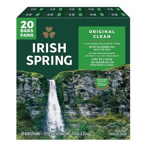 Great Discount Irish Spring Original Deodorant Antiseptic Solid Bar <b>Soap</b> Whitening Brighten Handmade 11.25 Ounce-3 Per Pack-18 - Product Image 2