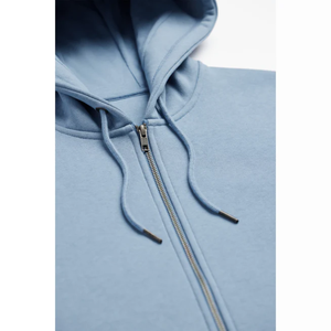 Sudadera con capucha y cremallera para hombre y mujer, prenda deportiva unisex de gran tamaño y alta calidad con Logo personalizado, a la moda, 2023 - Product Image 5