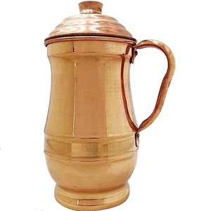 Modern Designed Copper Metal <b>Jug</b> With Arabic Style Dining Table Decorative <b>Jug</b> Spout Design to Prevent Overflow <b>Jug</b> - Product Image 4