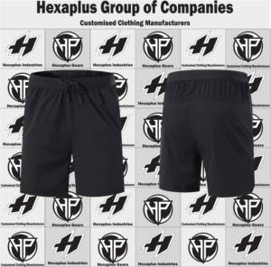 Pantalones cortos deportivos para correr de verano de alta calidad para hombre, pantalones cortos de gimnasio más vendidos, cintura sólida con cordón, estambre de calle alta - Product Image 6