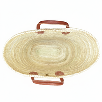 Sac fourre-tout de plage en feuilles de palmier tressées à la main avec longue anse pour l'été, les courses, les activités de plein air et les cadeaux pour femmes