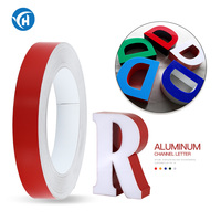 Bobines d'aluminium Lettre de canal par Machine Bobine d'aluminium 1050 1060 1100 3003 Couleur enduite 0.6mm 0.8mm 1mm en stock