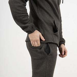 Conjunto Deportivo Personalizado para Hombre, Sudadera con Capucha de Forro Polar de Invierno, Estilo Urbano, Fabricante Mayorista OEM - Product Image 4