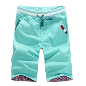 Pantalones Cortos Casuales de Algodón para Hombre con Tela Suave y Transpirable Diseñados para un Uso Cómodo Durante Todo el Verano con un Ajuste Relajado - Product Image 1