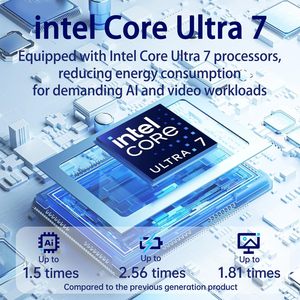 الأكثر مبيعًا الأصلي H P OmniStudio X 27 بوصة AI AIO سطح المكتب 27 "4K إنتل قوس الرسومات Intel U5 U7 الأعمال كلها في واحد - Product Image 2