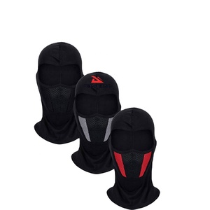 Bonnet tricoté avec logo personnalisé, cagoule chaude pour l'hiver avec masque de ski coupe-vent ajustable pour tout l'hiver - Product Image 1